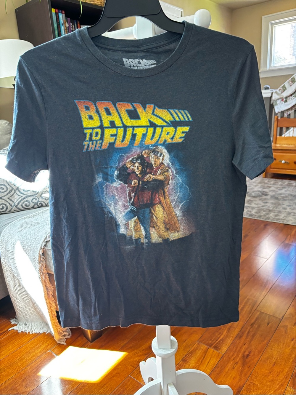 Back to the Future Graphic Tee - Black